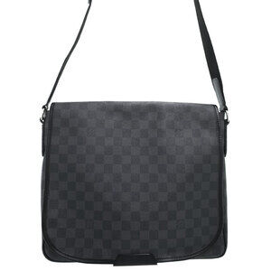 Louis Vuitton Damier Graphite Black Daniel Shoulder Bag